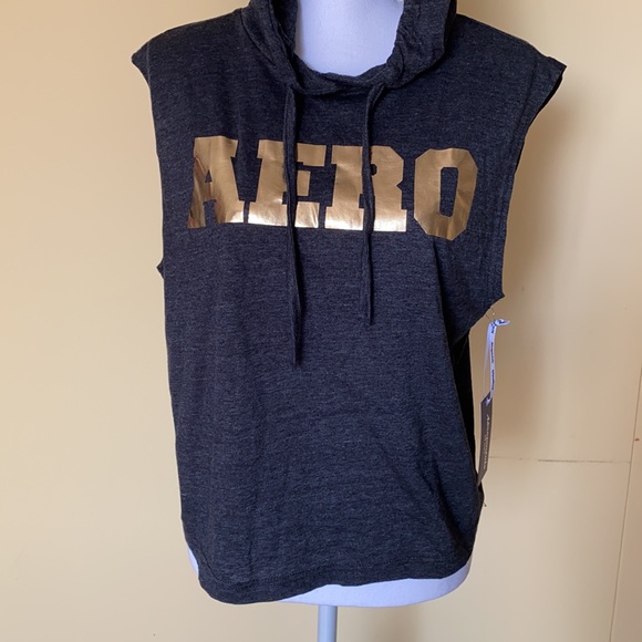 Aeropostale gray tank top size S - Picture 2 of 9